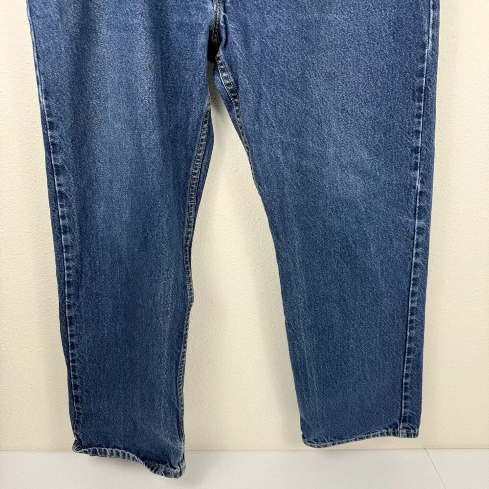 Levis 505 Regular Fit‎ Mens Blue Jeans Straight Leg Medium Wash 40x30 Cotton